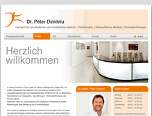 Tablet Screenshot of dr-dimitriu.de